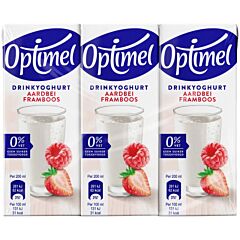 Optimel Drinkyoghurt Aardbei Framboos 20Cl