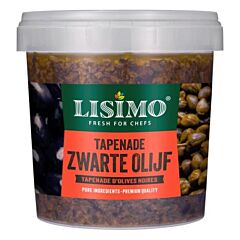 Lisimo Tapenade Zwarte Olijf