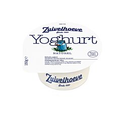 Zuivelhoeve Echte Yoghurt Naturel 150 Gr