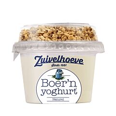 Zuivelhoeve Boer'n Yoghurt Naturel + Muesli