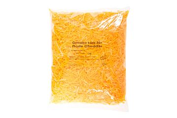  Cheddar Rood Geraspt