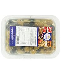 Soleggiato Groene En Zwarte Knoflook Olijven