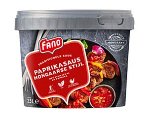 Fano Paprikasaus Hongaarse Stijl (Vh Zigeunersaus)