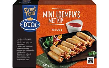 Duca Mini Loempia's Met Kip 20 Gr