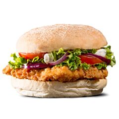 Family Chicken Kipburger Crunchy Hot & Spicy 110 Gr