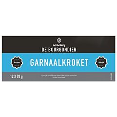De Bourgondier Garnalenkroket 70 Gr