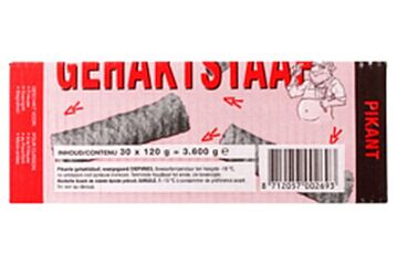 De Vries Snacks Gehaktstaaf Pikant 120Gr