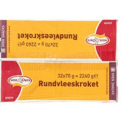 Van Oers Rundvleeskroket Oven 70Gr