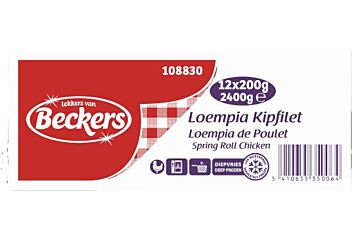 Beckers Loempia Kip 200Gr