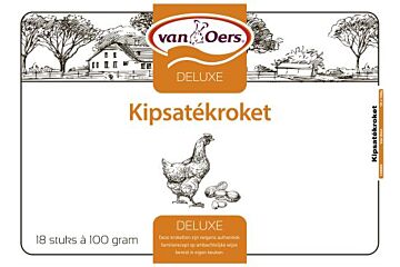 Van Oers Kroket Kipsate Luxe 100Gr