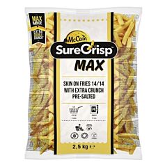 Mccain Surecrisp Max 14/14 Skin On 2,5Kg