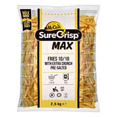 Mccain Surecrisp Fries Max 10/10 2,5 Kg