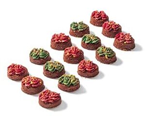 Bakkersbrigade Mini Kerst Redvelvet Cake 60Gr