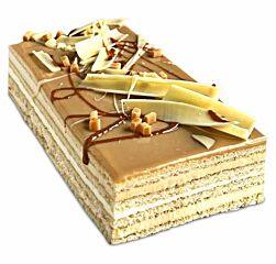 Chaupain Dessert Longeur Salted Caramel (3X320 Gram)