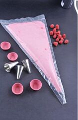 Rolph & Rolph Spuitzak Framboos Mousse Romig