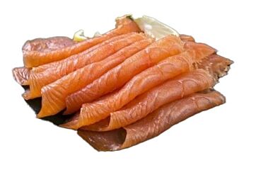 Jongens Van De Fant Zalm Gerookt Getrancheerd