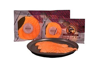 Jongens Van De Fant Zalm Gerookt Getrancheerd