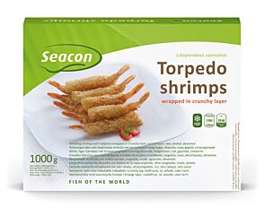 Seacon Garnalen Torpedo Breaded 26-30