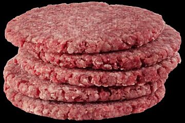 La Streetfood Pre-Smashed Burger Halal 100G