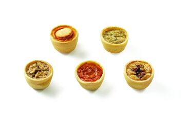 Traiteur De Paris Quiches Mini Vegetarisch 18Gr