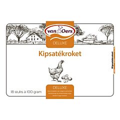 Van Oers Kroket Kipsate Luxe 100Gr