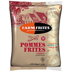 Farm Frites Frites 10 Mm Freeze Chill (2500 Gr)