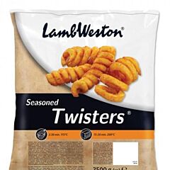 Lamb Weston Seasoned Twisters Skin On 902