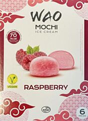 Wao Mochi Ice Cream Raspberry 35Gr
