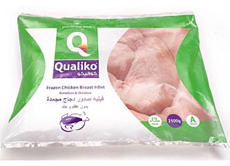 Qualiko Kipfilet (Kuikenfilet) Z/B Z/V Ua Mhp Iqf