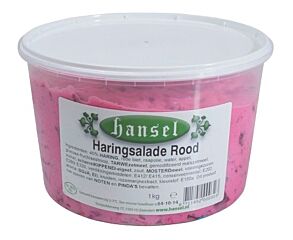 Hansel Haring Salade Rood Ca 1 Kilo