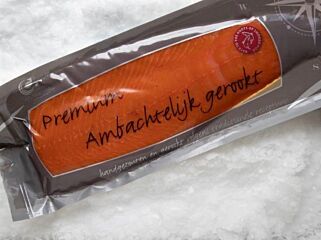 Zalmzijde Gerookt Superieur D-Cut Ca 1200Gr