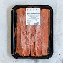 Sockeye Zalm Gerookt L-Sliced (500G) Diepvr.