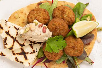 Naanbrood Mediterrané