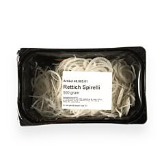  Spirelli  Rettich (Spaghetti)