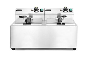 Hendi Friteuse Mastercook 2X8l -230V 2X3500w