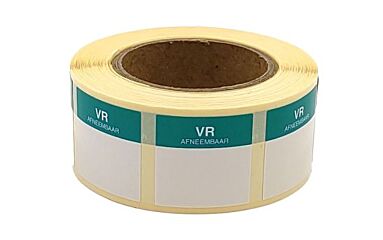 Thijsen Sticker Vrijdag Verwijderbaar 25X25