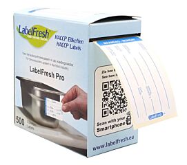 Labelfresh Sticker Pro Maandag 70X45mm