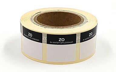 Thijsen Sticker Zondag Oplosbaar 25X25mm