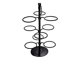 Presentatiepoint Etagere Voor 9 Borden Zwart 30X30x46 Cm