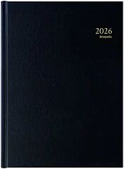 Brepols Agenda 2026 Bremax A4 Zwart