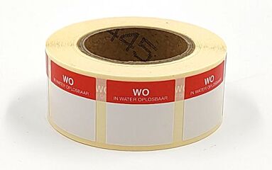 Thijsen Sticker Woensdag Oplosbaar 25X25mm