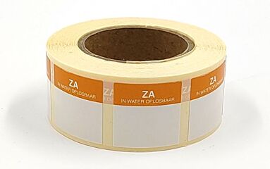 Thijsen Sticker Zaterdag Oplosbaar 25X25mm