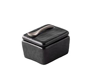 Q Raw Peper En Zout Set Zwart Incl. Mini Lepel