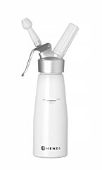 Hendi Slagroomapparaat Wit 0,5 Liter
