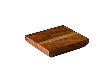 Q Authentic Eik Houten Shapes Vierkant 14,4 X 4 Cm