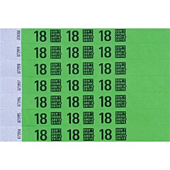 Combicraft Polsband 18+ Don't Drink And Drive Groen