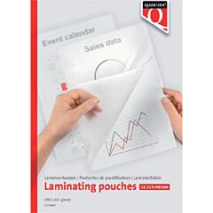 Quantore Lamineerhoes A4 216X303mm 2X125micron