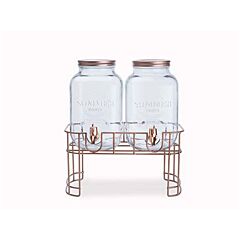Cosy & Trendy Sapdispenser M.Voet Set 2 13.5X20xh25cm