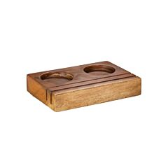 Buffet Menu Standaard Hout 15 X 10 X 3 Cm