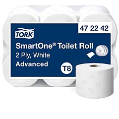 Tork Toiletpapier Wit 2-Laags T8 Smartone